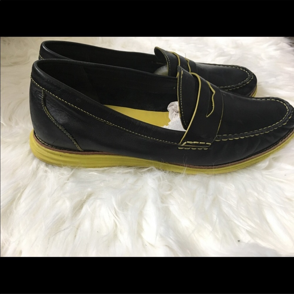Cole Haan Nike Lunar bottom loafers